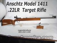 Anschutz Model 1411 Target Rifle .22LR  Anschutz Rifles