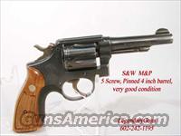 S&W M&P 5 Screw, Pinned .38 spl 4 inch bbl  Smith & Wesson Revolvers > Full Frame Revolver