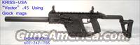 Kriss USA  "Vector" Semi auto .45 acp  Kriss Tactical Rifles