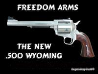 Freedom Arms 500 Wyoming Express  Freedom Arms Pistols
