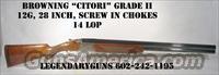 Browning "Citori" Grade II, 12G,  Browning Shotguns > Over Unders > Citori > Trap/Skeet