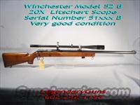 Winchester M 52 .22LR   Winchester Rifles - Modern Bolt/Auto/Single > Single Shot