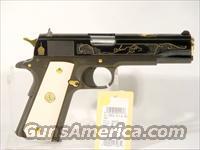 Colt "Golden Horse"100 years of Service  Colt Commemorative Pistols