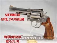 S&W Model 66 Stainless .357 4 inch  Smith & Wesson Revolvers > Full Frame Revolver