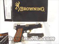 Browning Hi Power Blue, As new in box 9mm  Browning Pistols > Hi Power