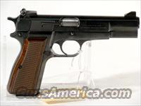Browning Hi Power,  Belgium built 9mm.   Browning Pistols > Hi Power