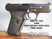 H&K 9mm P7 PSP  black, refurbish.  Heckler & Koch Pistols > SteelFrame
