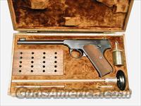 COLT WOODSMAN FIRST SERIES TARGET MODEL WITH ADJUSTABLE FRONT SITE  Colt Automatic Pistols (22 Cal.)
