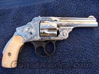 Engraved 2nd mod Safety Hammerless  Smith & Wesson Revolvers > Pre-1899