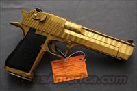 Desert Eagle Titanium Gold Tiger Stripe 50AE  Desert Eagle/IMI Pistols