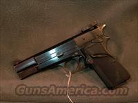 Browning Hi Power 9mm Adjustable Sights  Browning Pistols > Hi Power