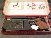 Hammerli 120-2 22LR Free Pistol  Hammerli Pistols