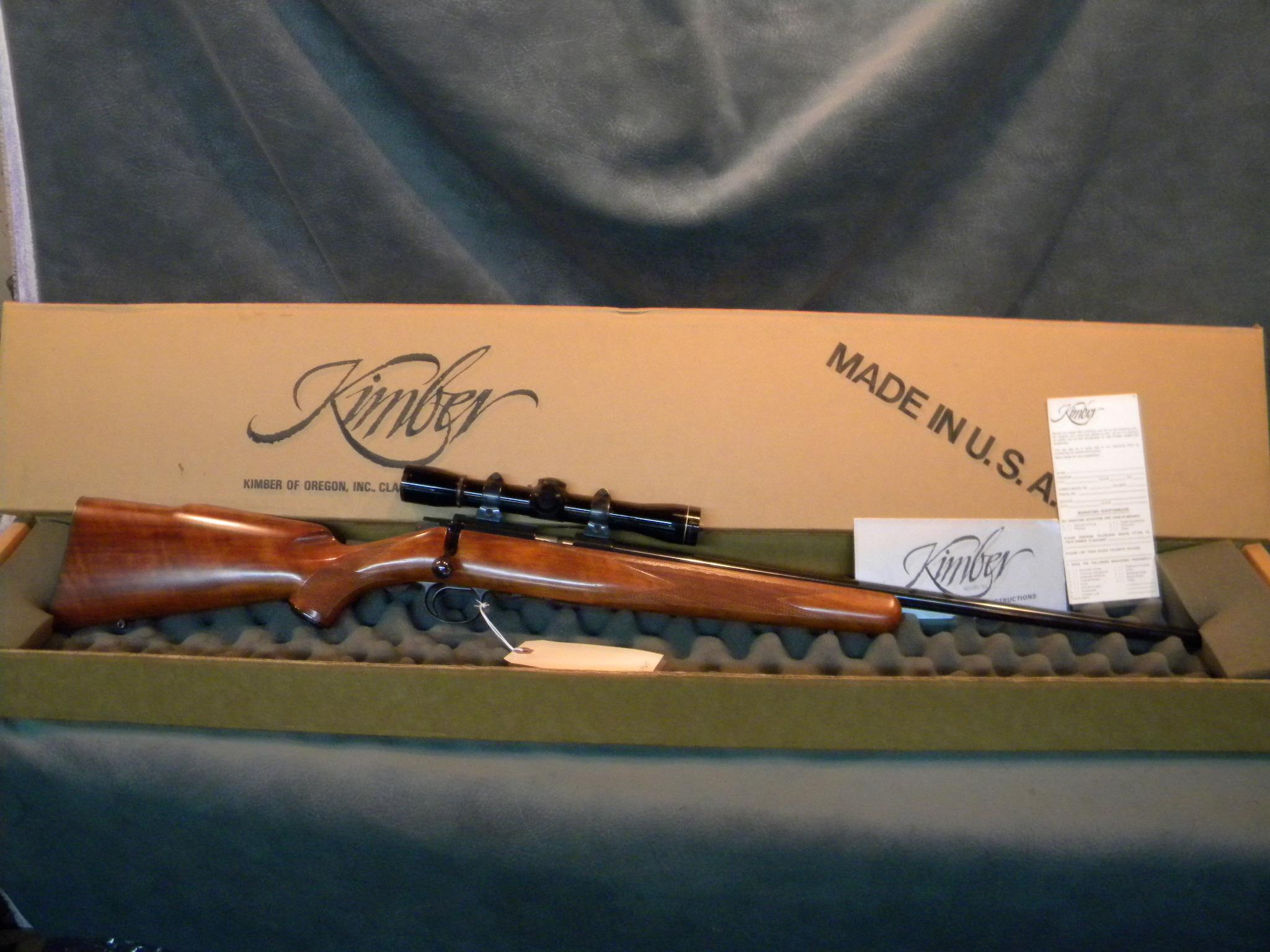 Kimber Model 82 Cascade 22LR w/Leupold scope for sale