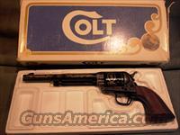 Colt SAA 44-40 7 1/2" with gold  Colt Single Action Revolvers - 3rd Gen.