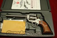 RUGER SUPER SINGLE-SIX 6.5" STAINLESS NEW  (KNR-6)  Ruger Single Action Revolvers > Single Six Type