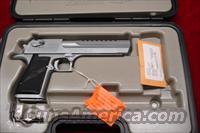 MAGNUM RESEARCH DESERT EAGLE 50AE 6" MATTE CHROME NEW   Desert Eagle/IMI Pistols > Desert Eagle