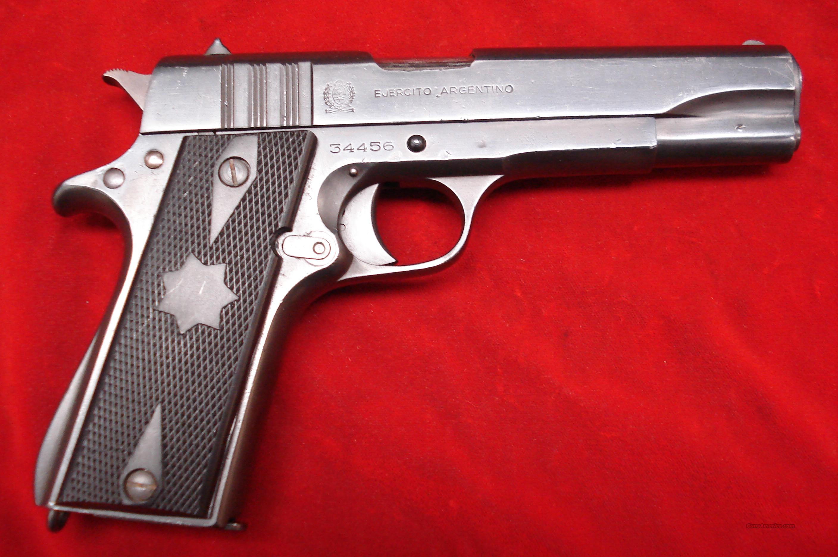 "BALLESTER-MOLINA" ARGENTINA COLT 1911 45ACP US... for sale