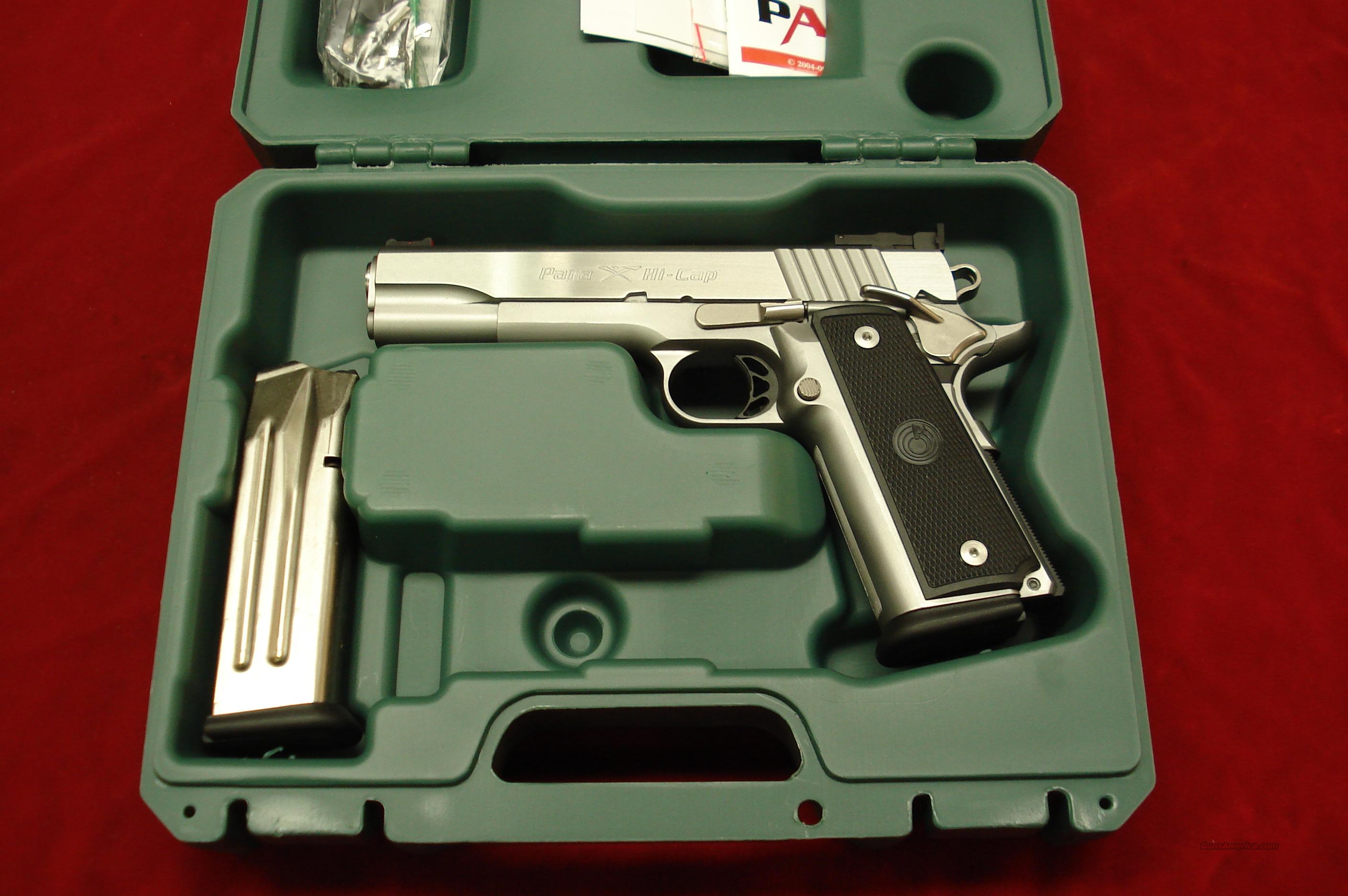 PARA ORDNANCE STAINLESS P189 HIGH CAPACITY 191... for sale