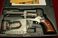 RUGER  BLACKHAWK 357MAG 4 5/8" STAINLESS NEW (KBN-34)  Ruger Single Action Revolvers > Blackhawk Type