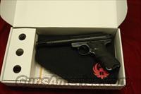 RUGER MKIII 4" THREADED BULL BARREL BLUE NEW (MKIII4GPRFS)  Ruger Semi-Auto Pistols > Mark I & II Family