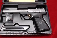 BROWNING BUCKMARK STAINLESS  5.5" CAMPER  PRO TARGET  22CAL. NEW  Browning Pistols > Buckmark