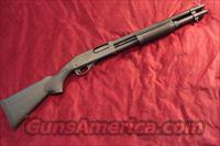  REMINGTON 870 HD (HOME DEFENSE) 12G PUMP SHOTGUN 18" BARREL, 3" CHAMBER, CYL. BORE, FACTORY MAG EXTENSION 7-SHOT MAGAZINE., SYNTHETIC STOCK AND FOREARM, MATTE BLACK FINISH ON ALL METAL. NEW  Remington Shotguns  > Pump > Tactical