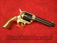 Uberti 1873 Cattleman .45LC 5 1/2" New Model w/Brass Backstrap & Trigger guard(344510)  Uberti Pistols > Ctg.