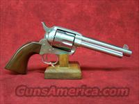 Uberti 1873 Cattleman NM Stainless Steel 5 1/2" .45LC(345019)  Uberti Pistols > Ctg.