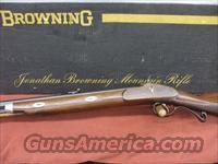 Browning Jonathan Browning Mountain Rifle  Browning Rifles > Singe Shot