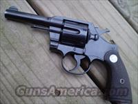 WWII Colt Commando, 4” 38 Special Free Shipping  Colt Double Action Revolvers- Pre-1945