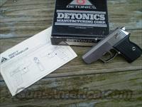 Detonics Pocket Nine Free Shipping  Detonics Pistols