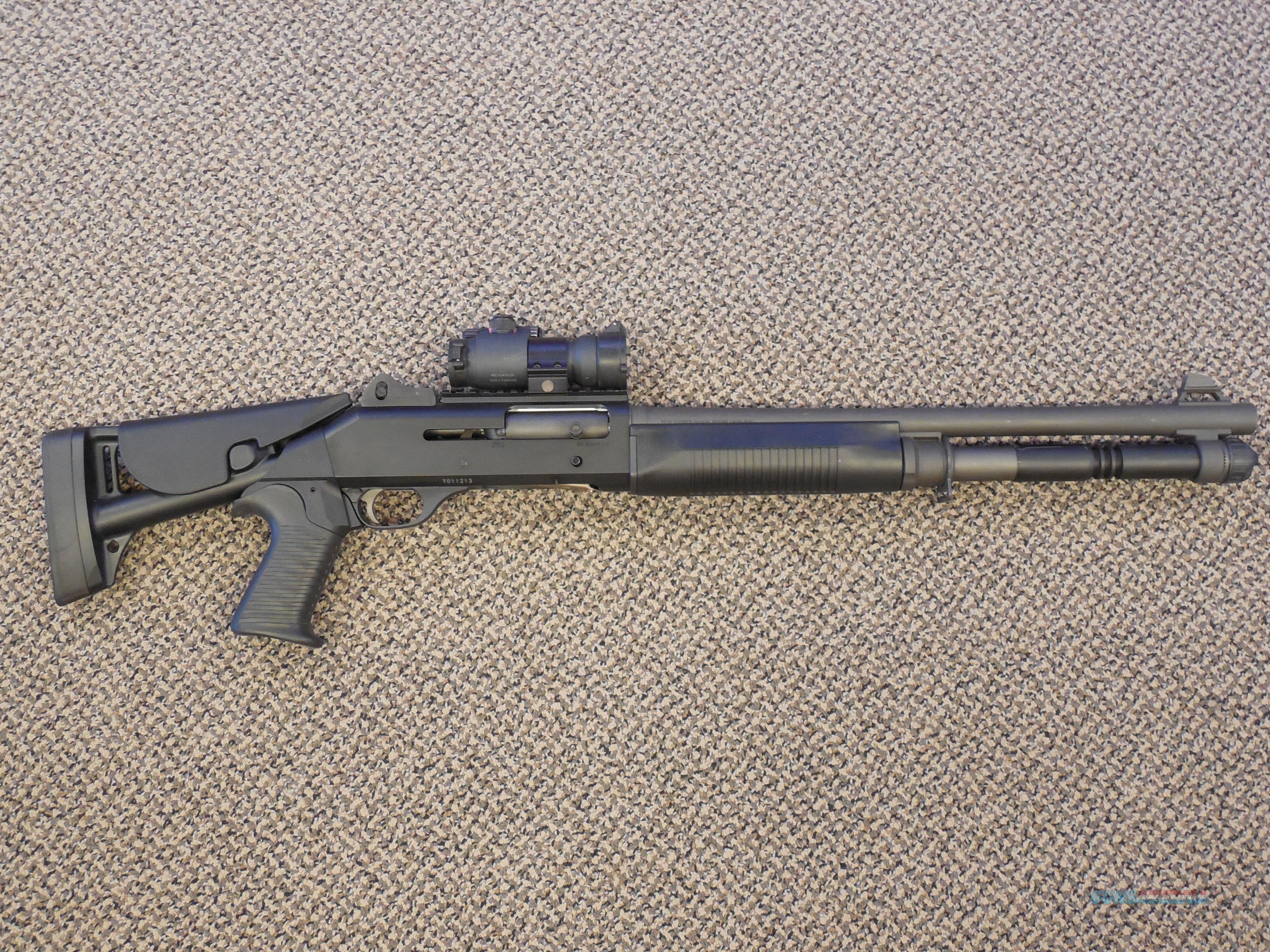 BENELLI M4 TACTICAL SHOTGUN WITH TELESCOPING STOCK AND