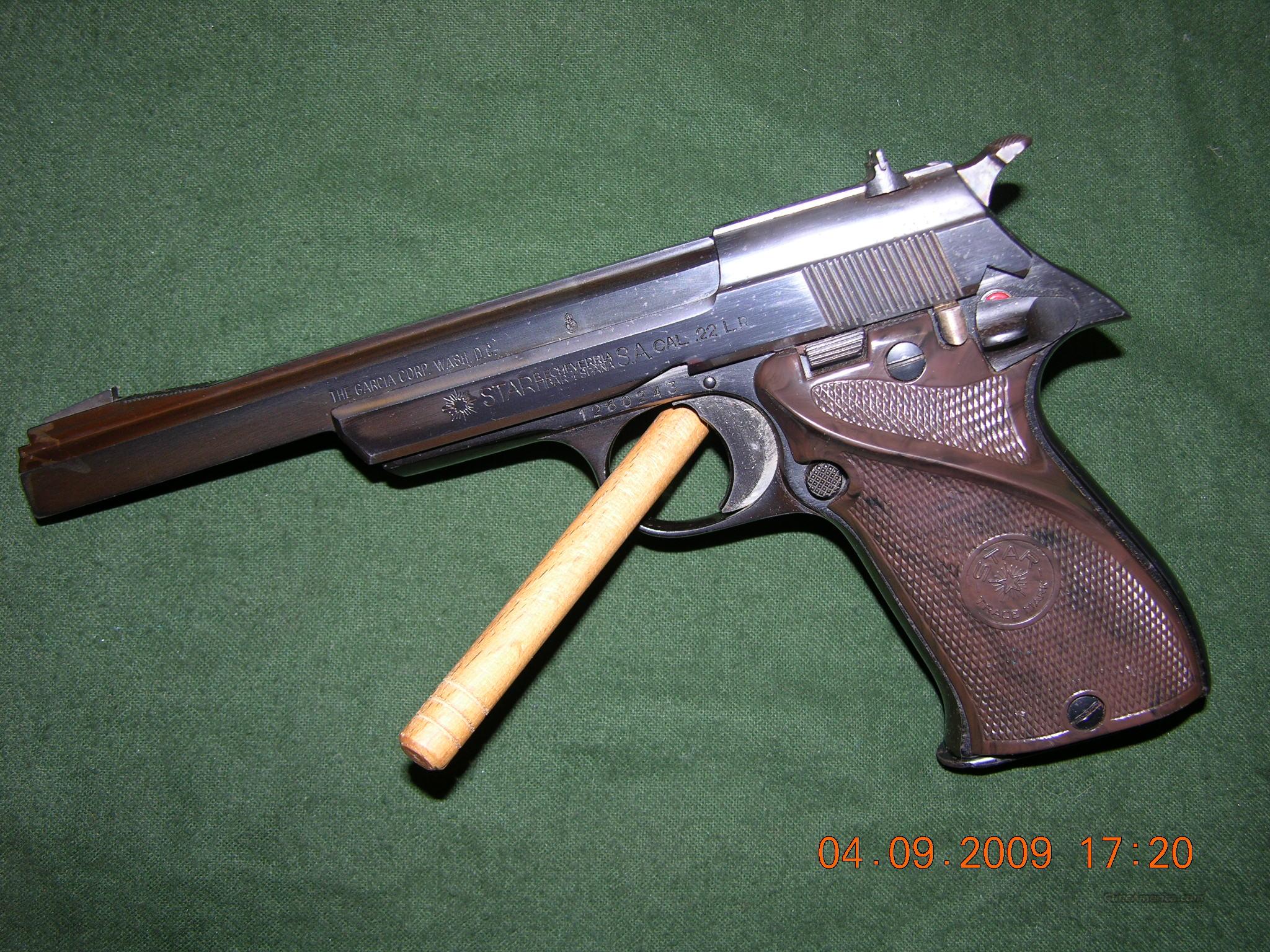 Star Model FR Sport 22 pistol for sale