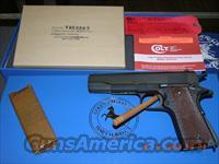 Colt Model 01911A1  WWll reproduction -parkerized finish.  Colt Automatic Pistols (1911 & Var)