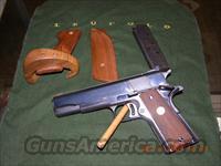 Colt National Match .45ACP Post WW II  Colt Automatic Pistols (1911 & Var)