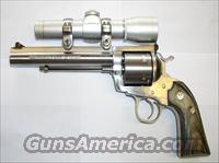 New Model Super Blackhawk® Satin Stainless 44 Magnum with Leupold Scope   Ruger Single Action Revolvers > Blackhawk Type