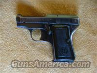 beretta model 1926  25 auto  Beretta Pistols > Rare & Collectible