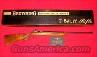 Browning T2 T-Bolt  Browning Rifles > Bolt Action > Hunting > Blue