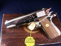 Colt Government Model 70 Nickel  Colt Automatic Pistols (1911 & Var)