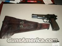 FN Hi-Power/Holster Stock WWII Finnish Army  FNH - Fabrique Nationale (FN) Pistols > High Power Type