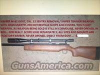Kimber M82 .22 TGT      Kimber of Oregon Rifles