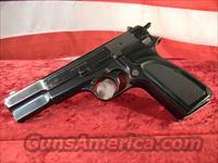 Browning Hi Power 9mm Semi Auto Blued - 23818  Browning Pistols > Hi Power