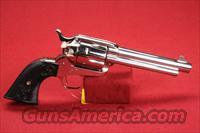COLT SAA 3rd PISTOL NICKLE .45COLT BARREL 5 1/2"  Colt Single Action Revolvers - 3rd Gen.