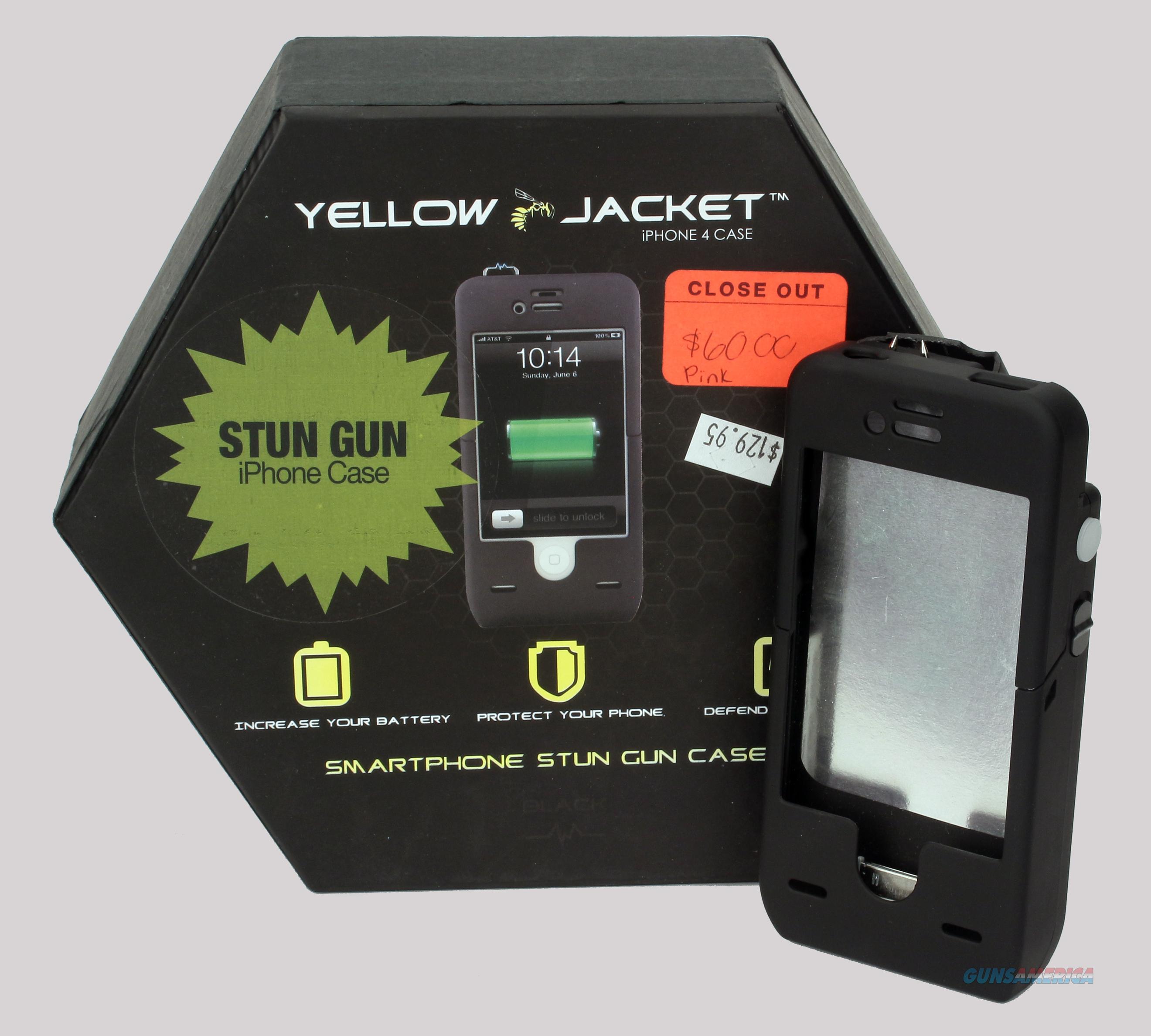 Yellow Jacket Stun Gun Case for Iphone 4s & 4 for sale