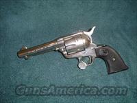 Colt 2nd Generation Nickle  Colt Single Action Revolvers - 2nd Gen.