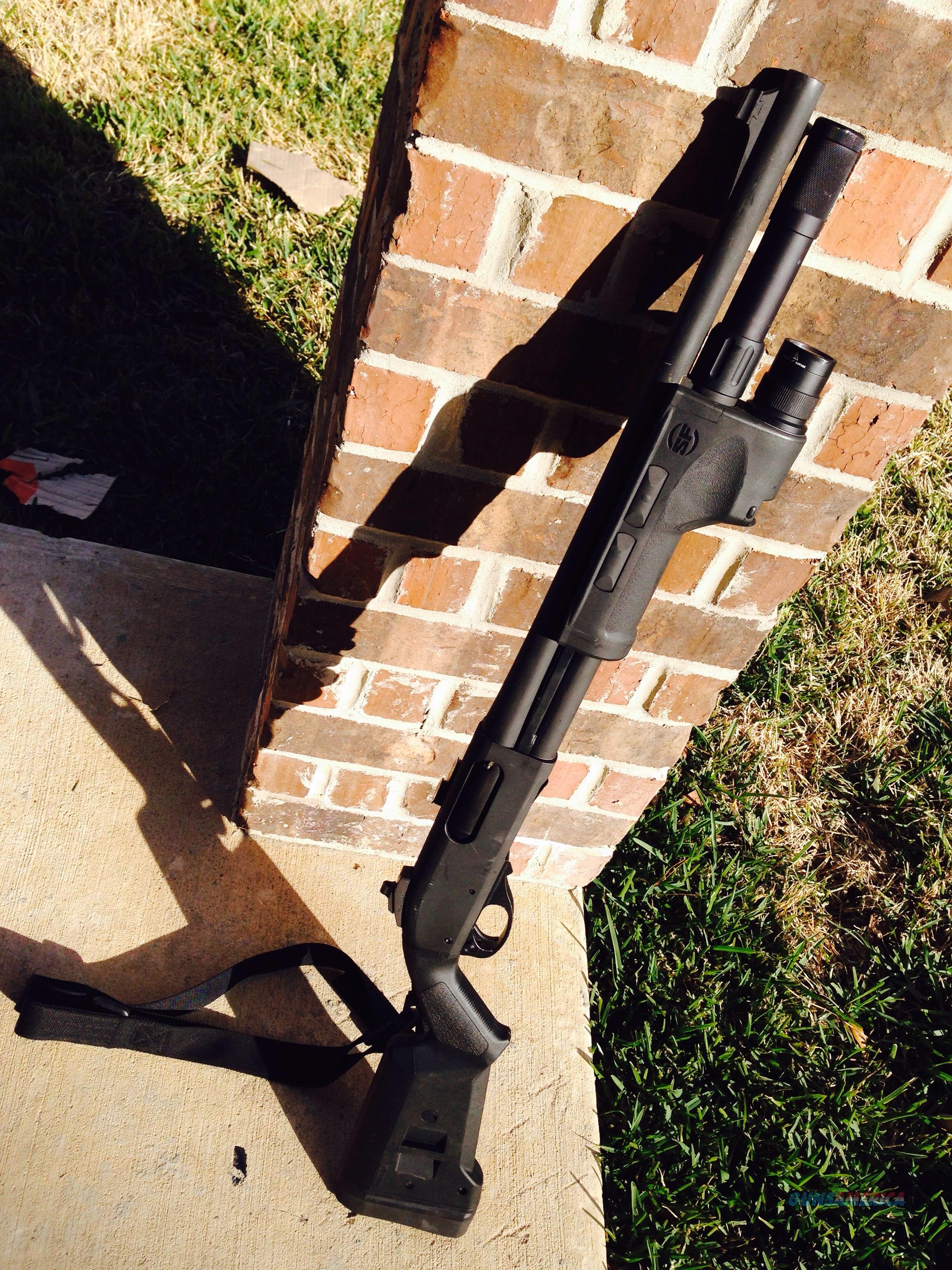 Remington 870 Police with XS sights and Surefir... for sale