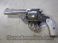 S&W mod# Topbreak 5 shot revolver w/ faux pearl grips & case colored trigger & hammer   Smith & Wesson Revolvers > Pre-1945