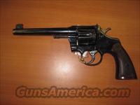 Colt mod# Officers Target revolver 6" tappered barrel  Colt Double Action Revolvers- Modern