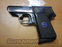 Walther mod# TP (6.35mm/.25cal) w/ 2.5" barrel   Walther Pistols > Post WWII > Target Pistols