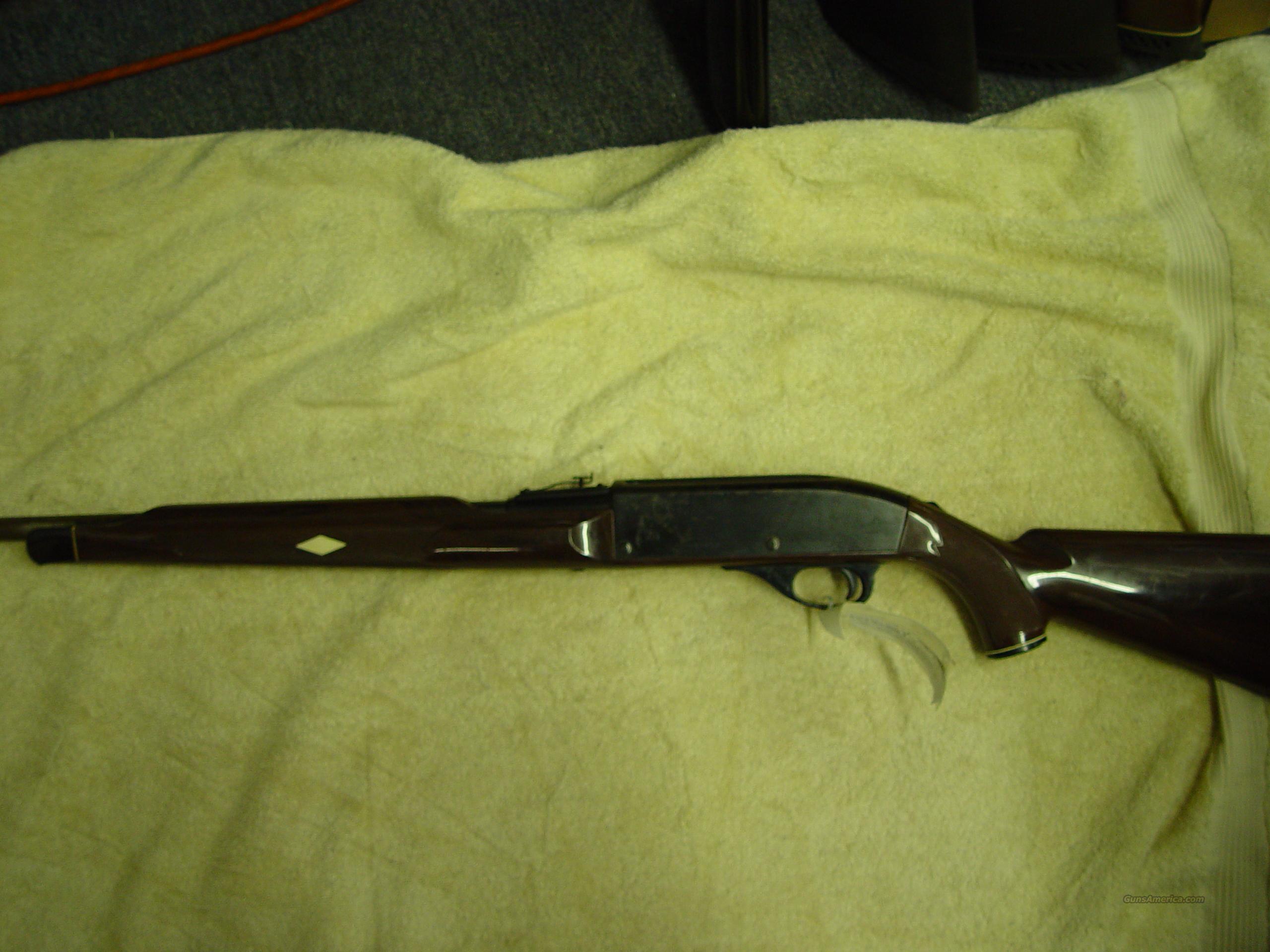 Remington mod 66 Nylon 22cal brown w/ white di... for sale